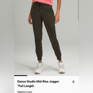 Dance Studio Mid-Rise Jogger lulu lemon